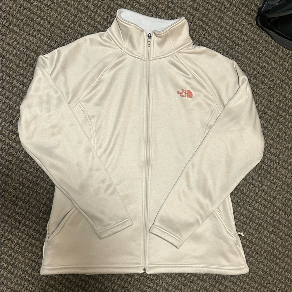 North Face Creme Colored Jacket